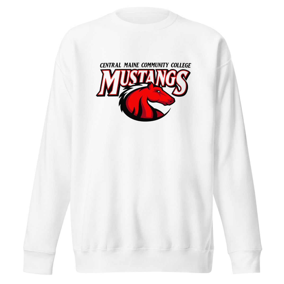 Performance | Crewneck | Central Maine Community College Woman’s Soccer | Vanguard Logo