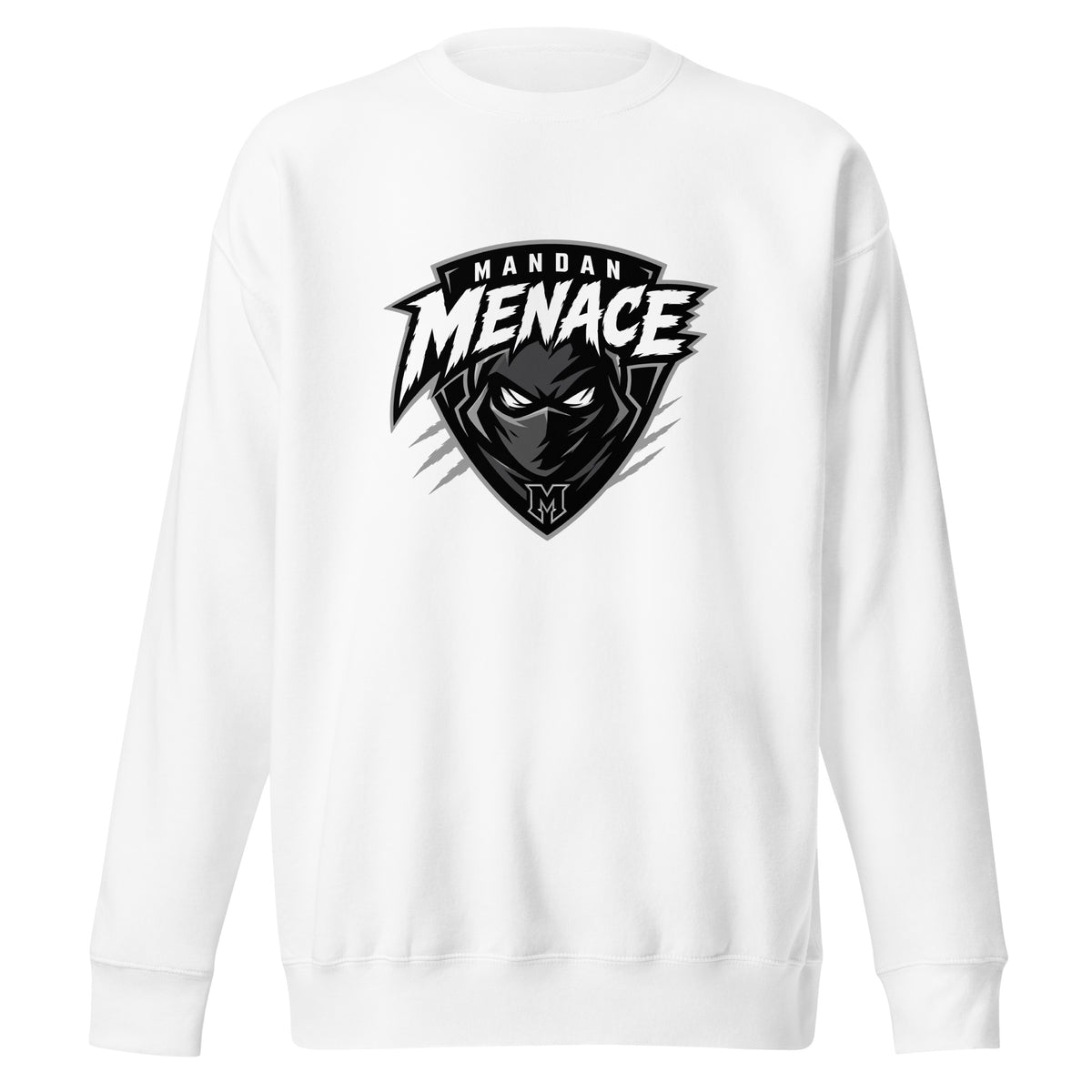 Performance | Crewneck | Mandan Menace | Shield Logo