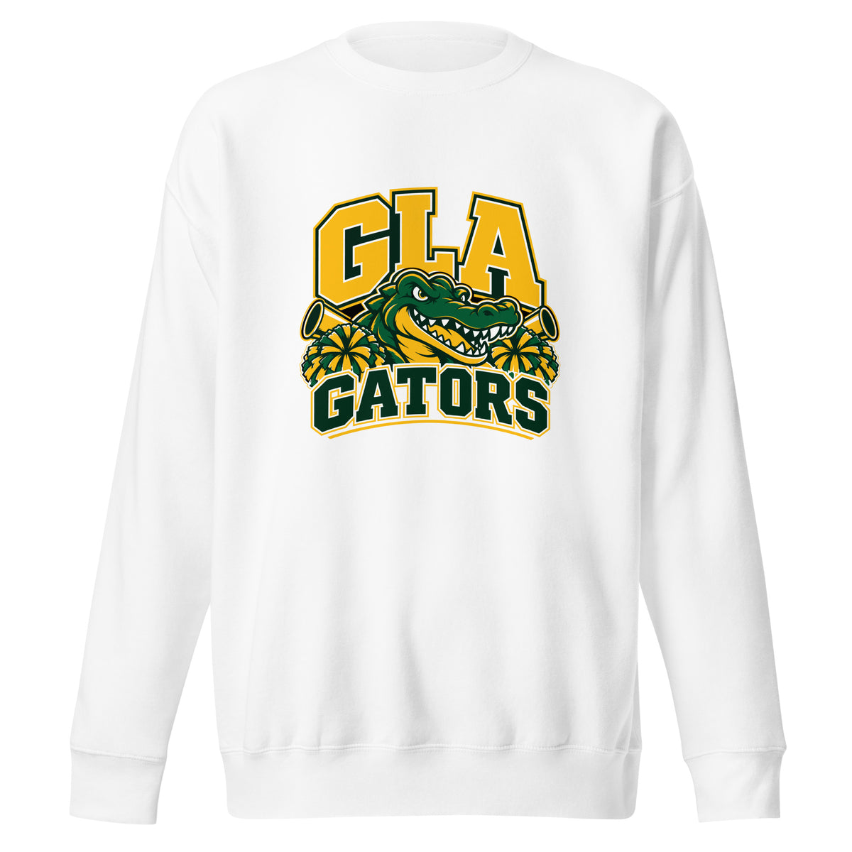 Performance | Crewneck | GLA Gators Cheer Team | Emblem Logo