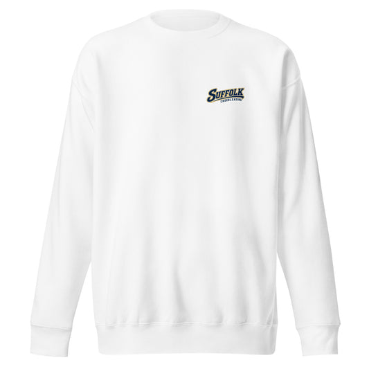 Performance | Crewneck | Suffolk University Cheerleading | Athletics Logo