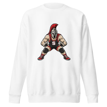 Performance | Crewneck | Spartan Wrestling Club | Mascot Logo