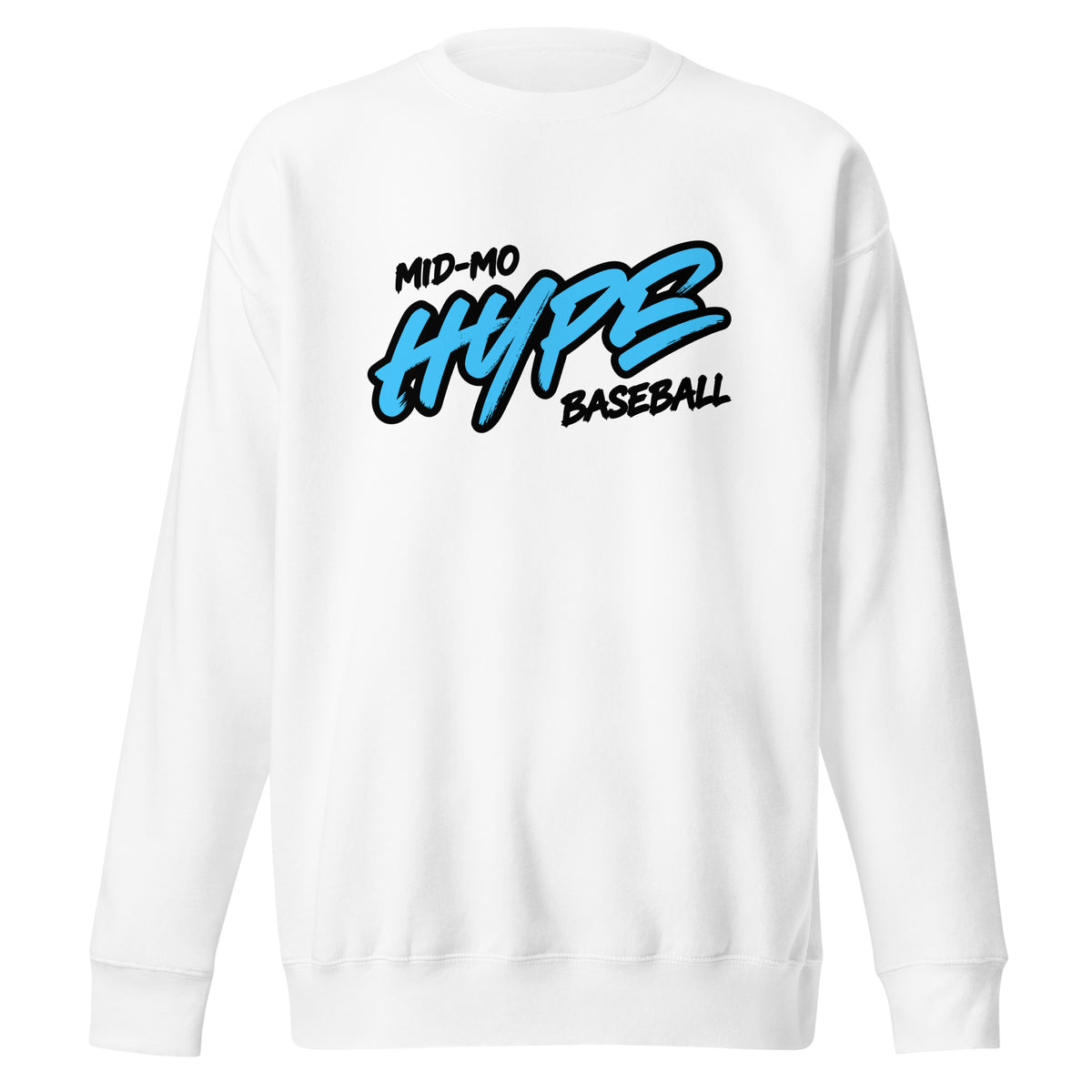 Performance | Crewneck | Hype Baseball Club | Modern Script Logo