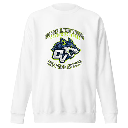 Performance | Crewneck | Cumberland Valley Coyotes Football | Emblem Logo
