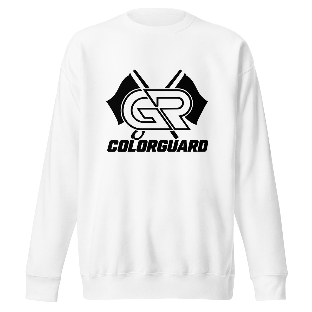 Performance | Crewneck | George Ranch High School Colorguard | Crest Logo