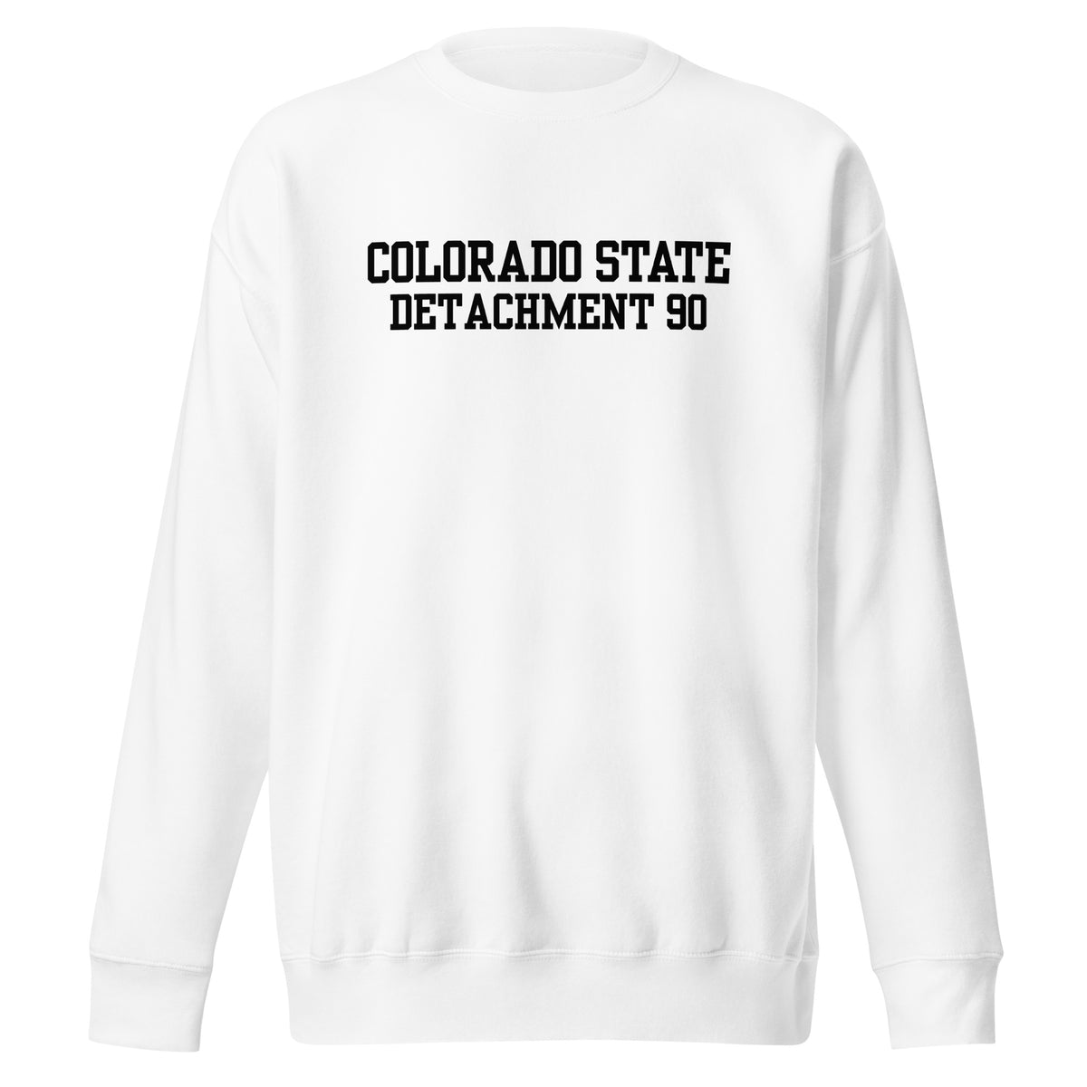 Performance | Crewneck | Colorado State Detachment 90 | Modern Script Logo