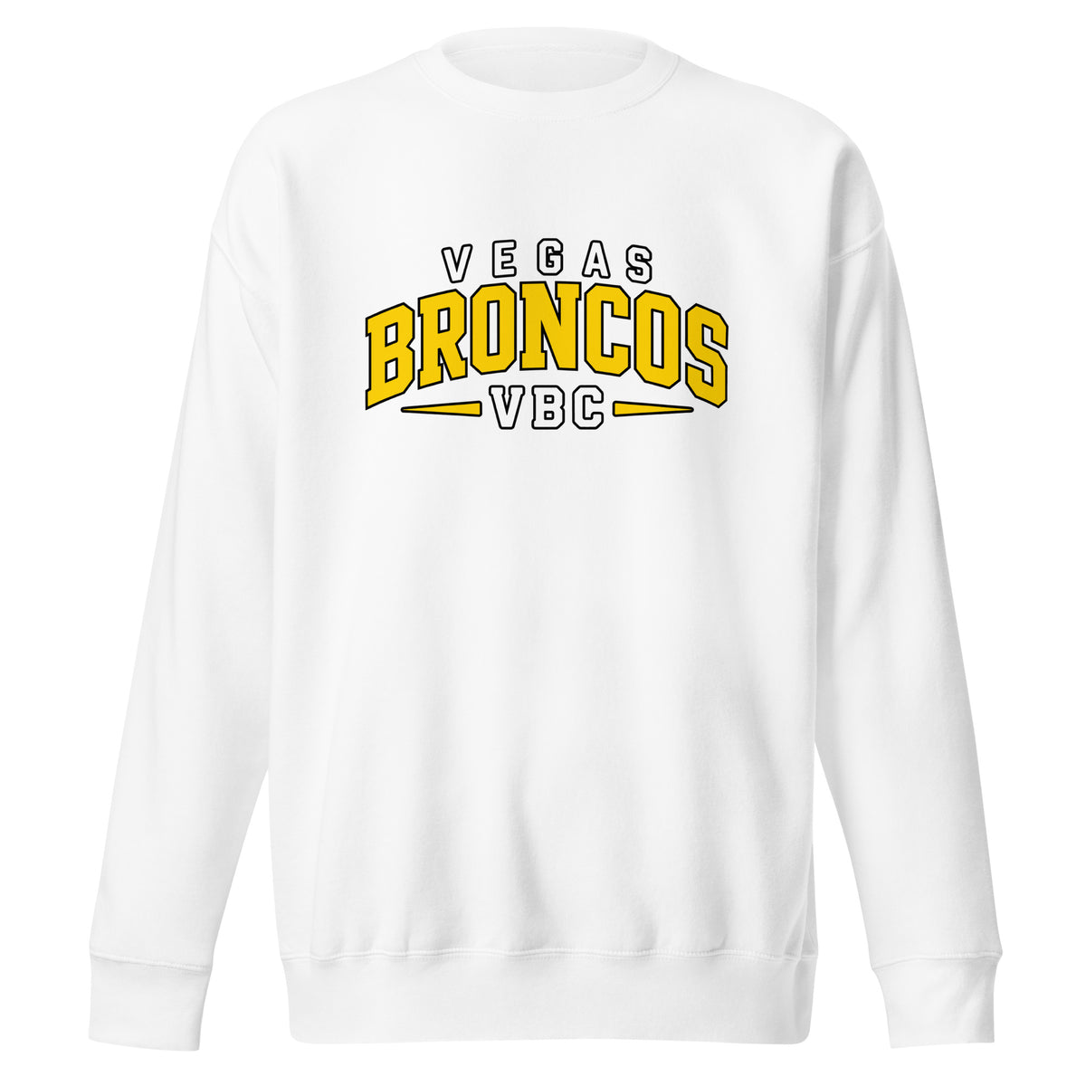 Performance | Crewneck | Vegas Broncos VBC | Athletics Logo