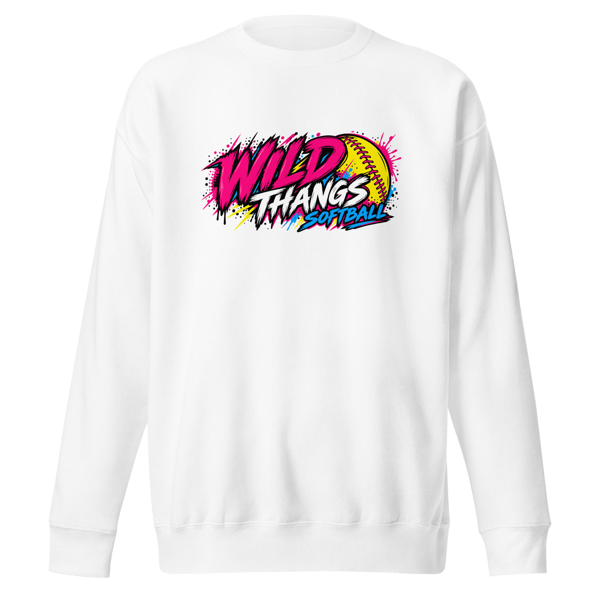 Performance | Crewneck | Wild Thangs | Ironclad Fastpitch Logo