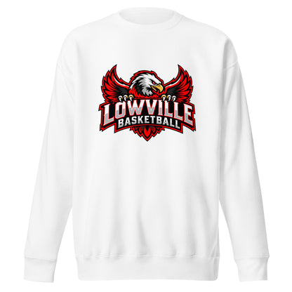 Performance | Crewneck | Lowville Girls Basketball | Emblem Logo
