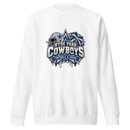 Performance | Crewneck | Hyde Park Cowboys | Crest Logo