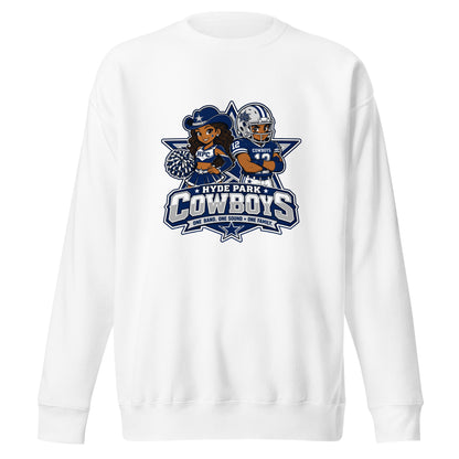Performance | Crewneck | Hyde Park Cowboys | Vanguard Logo