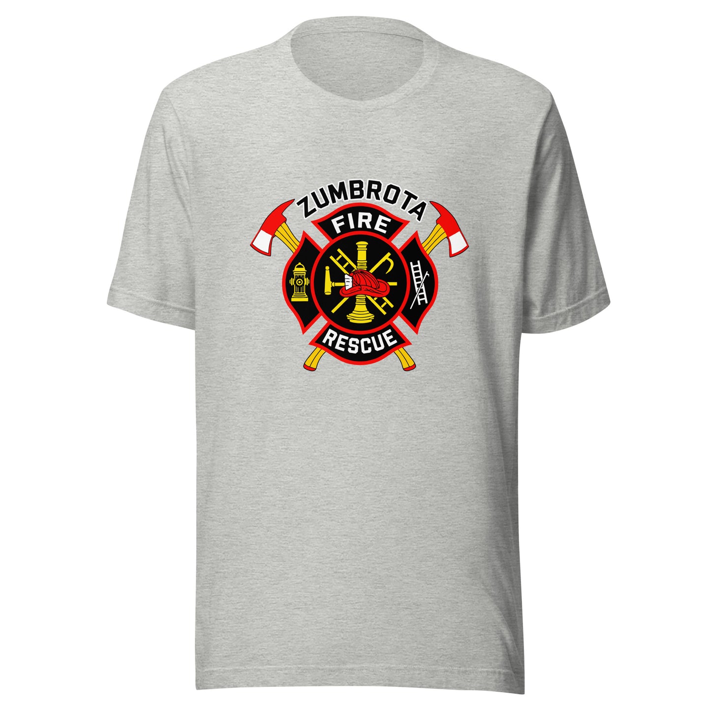 Performance | T-Shirt | Zumbrota Fire Department | Vanguard Logo