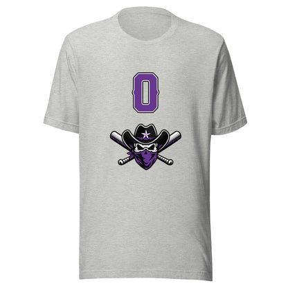 Performance | T-Shirt | Carolina Outlaws Baseball | Purple Renegades Logo