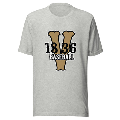 Performance | T-Shirt | 1836 Volunteers Baseball | Crest Logo