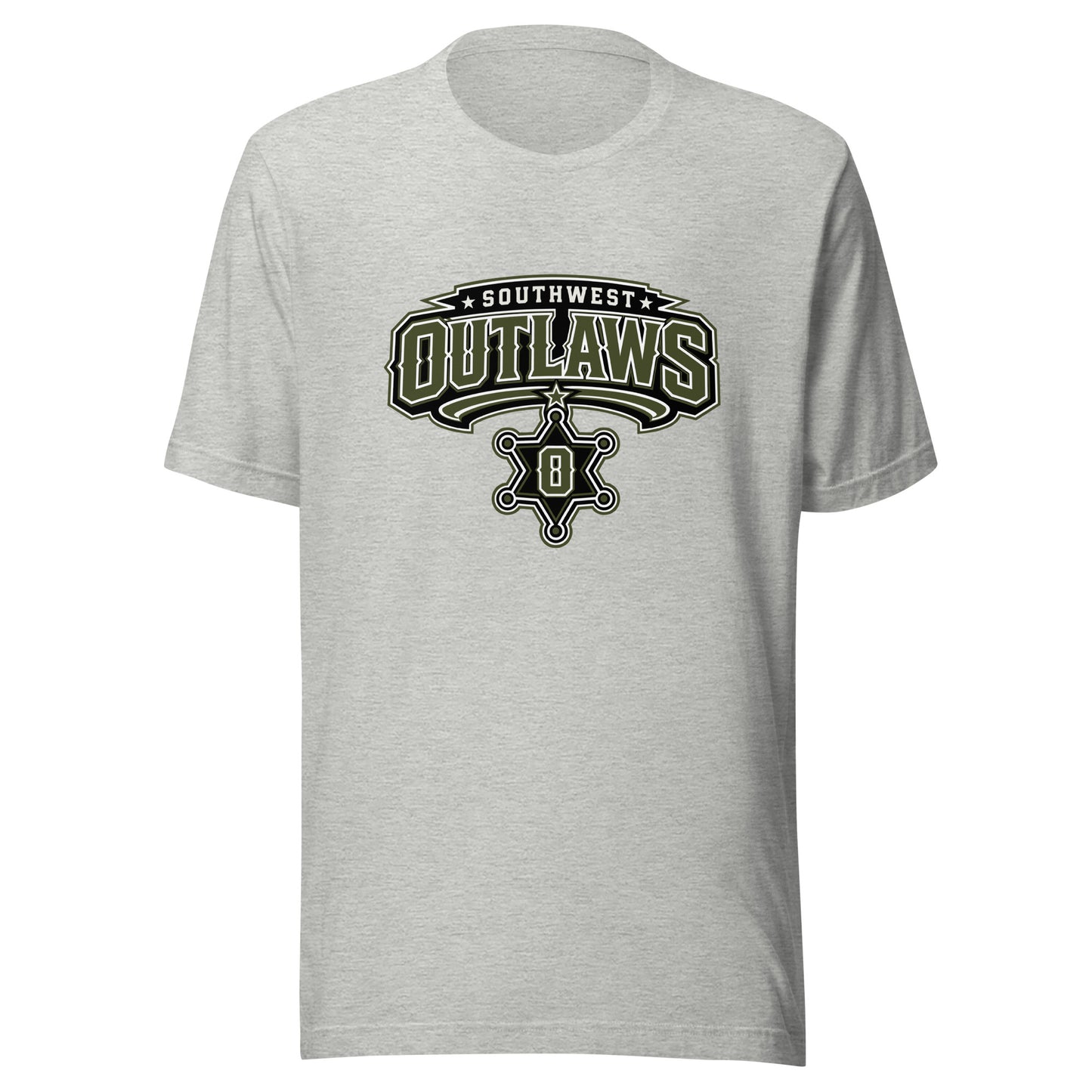 Performance | T-Shirt | Southwest Outlaws | Frontier Athletics Logo