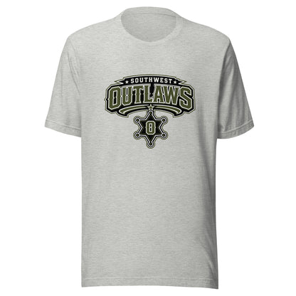 Performance | T-Shirt | Southwest Outlaws | Frontier Athletics Logo