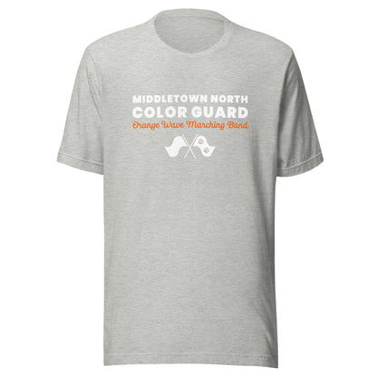 Performance | T-Shirt | Orange Wave Marching Band | Modern Script Logo