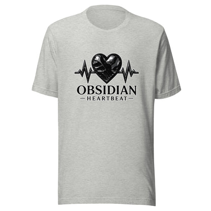 Performance | T-Shirt | Obsidian Heartbeat | Pulse Athletics Logo