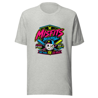 Performance | T-Shirt | Misfits Baseball | Valor Logo
