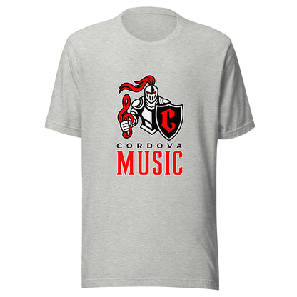 Performance | T-Shirt | Cordova High Music | Vanguard Logo
