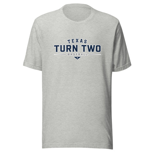 Performance | T-Shirt | Texas Turn Two Baseball | Modern Script Logo