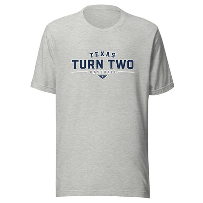 Performance | T-Shirt | Texas Turn Two Baseball | Modern Script Logo