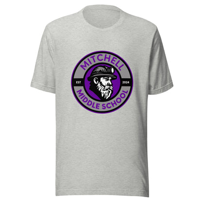 Performance | T-Shirt | Mitchell Middle School Softball | Badge Logo
