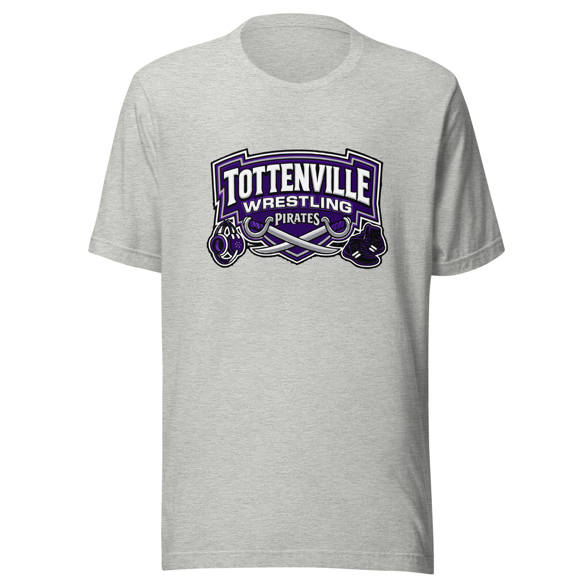 Performance | T-Shirt | Tottenville wrestling club | Vanguard Logo