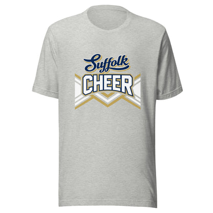 Performance | T-Shirt | Suffolk University Cheerleading | Vanguard Logo