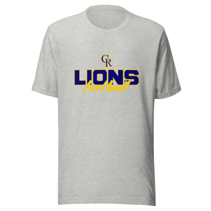 Performance | T-Shirt | Chestnut Ridge Lions Football | Vanguard Logo