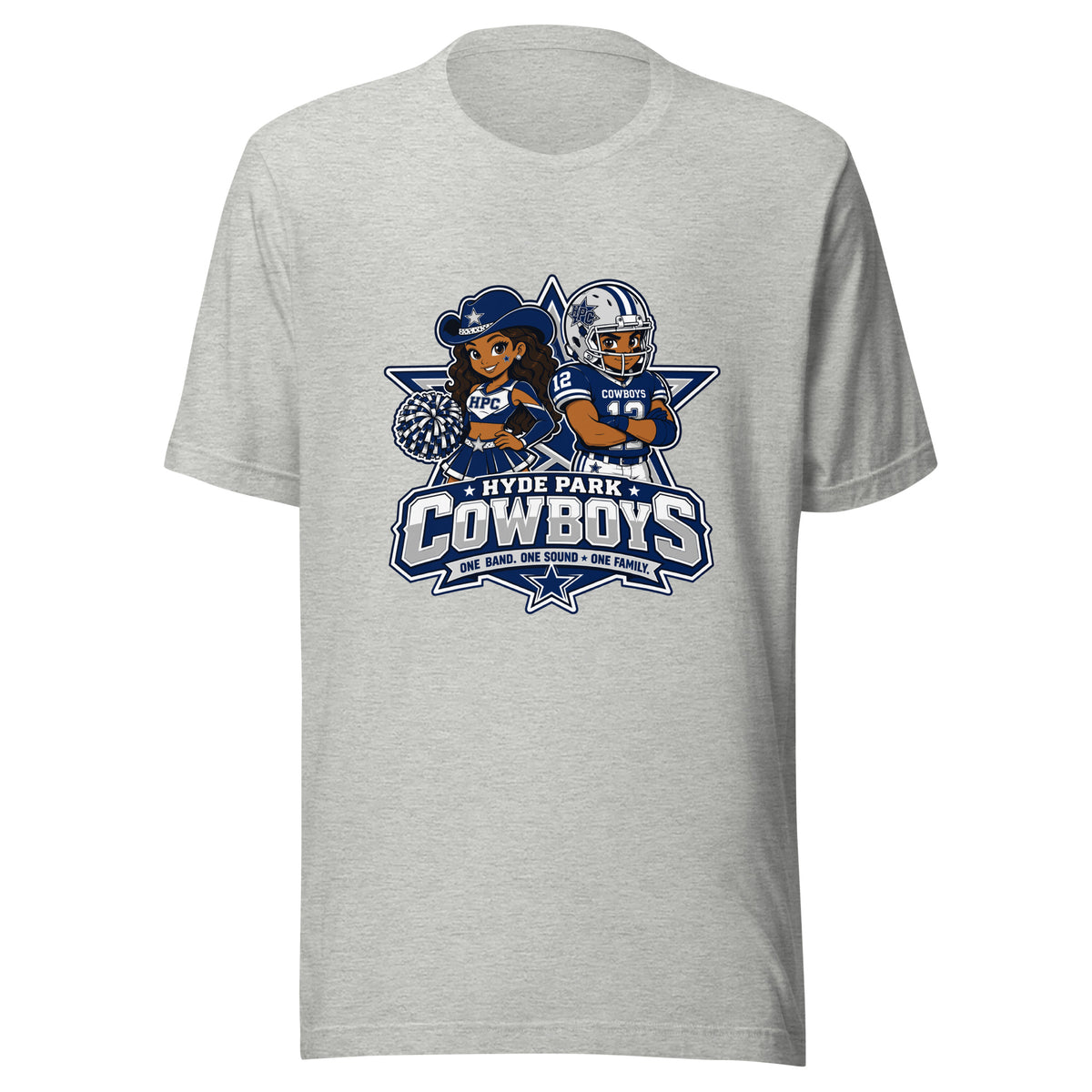 Performance | T-Shirt | Hyde Park Cowboys | Vanguard Logo