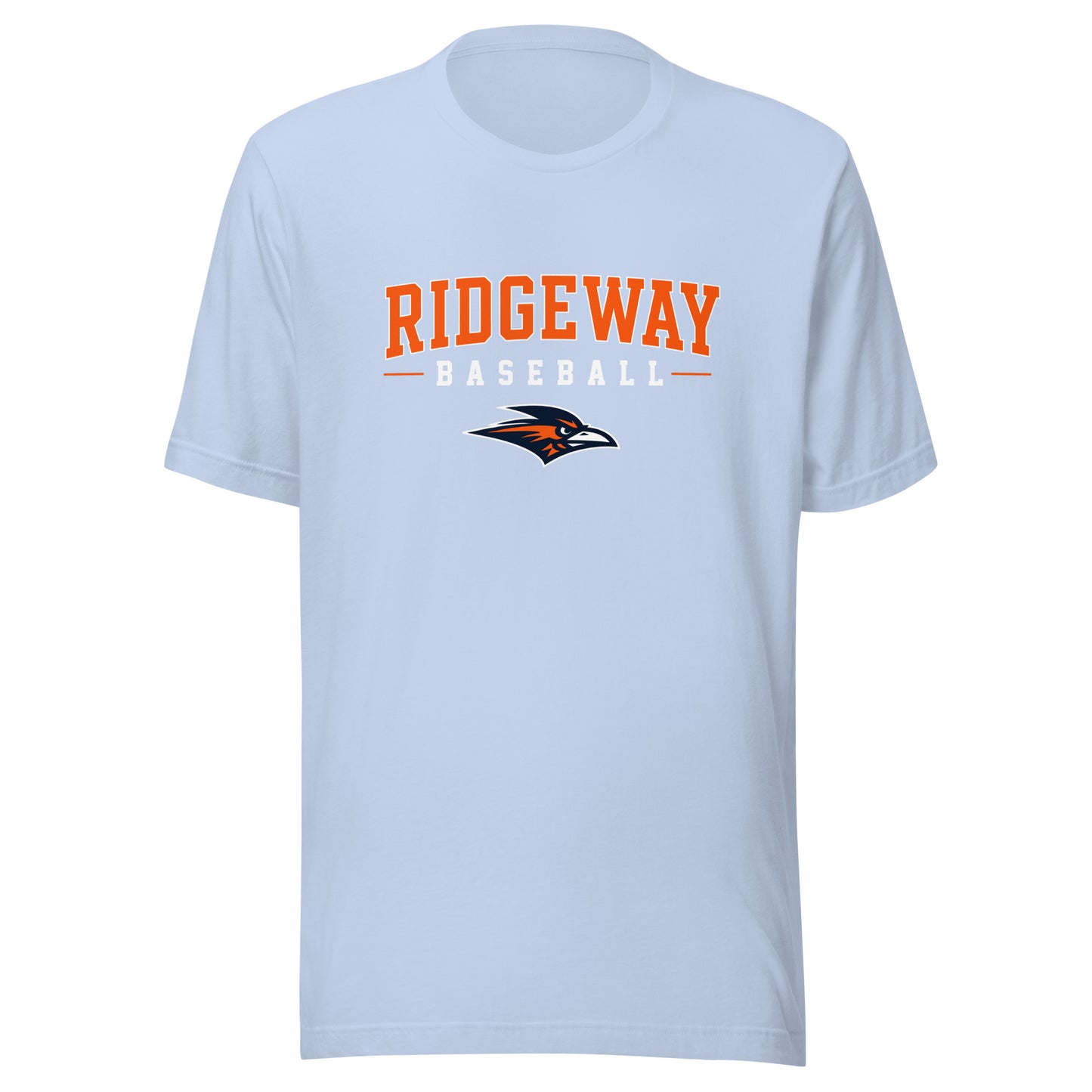 Performance | T-Shirt | Ridgeway High School Baseball | Emblem Logo