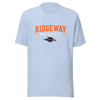 Performance | T-Shirt | Ridgeway High School Baseball | Emblem Logo