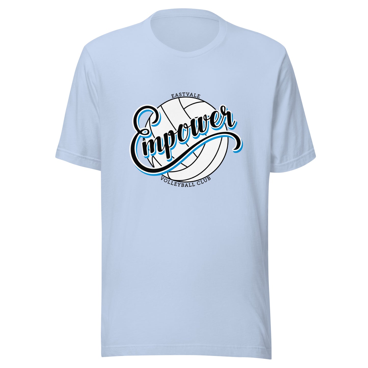 Performance | T-Shirt | Empower Volleyball Club | Emblem Logo