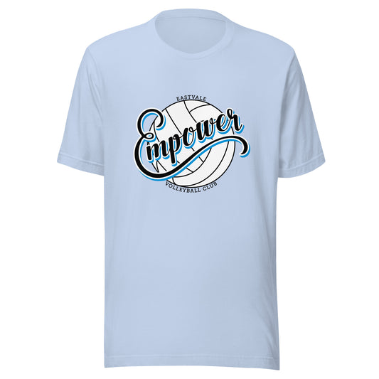 Performance | T-Shirt | Empower Volleyball Club | Emblem Logo