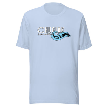 Performance | T-Shirt | Chugiak Mustang Swim & Dive | Emblem Logo