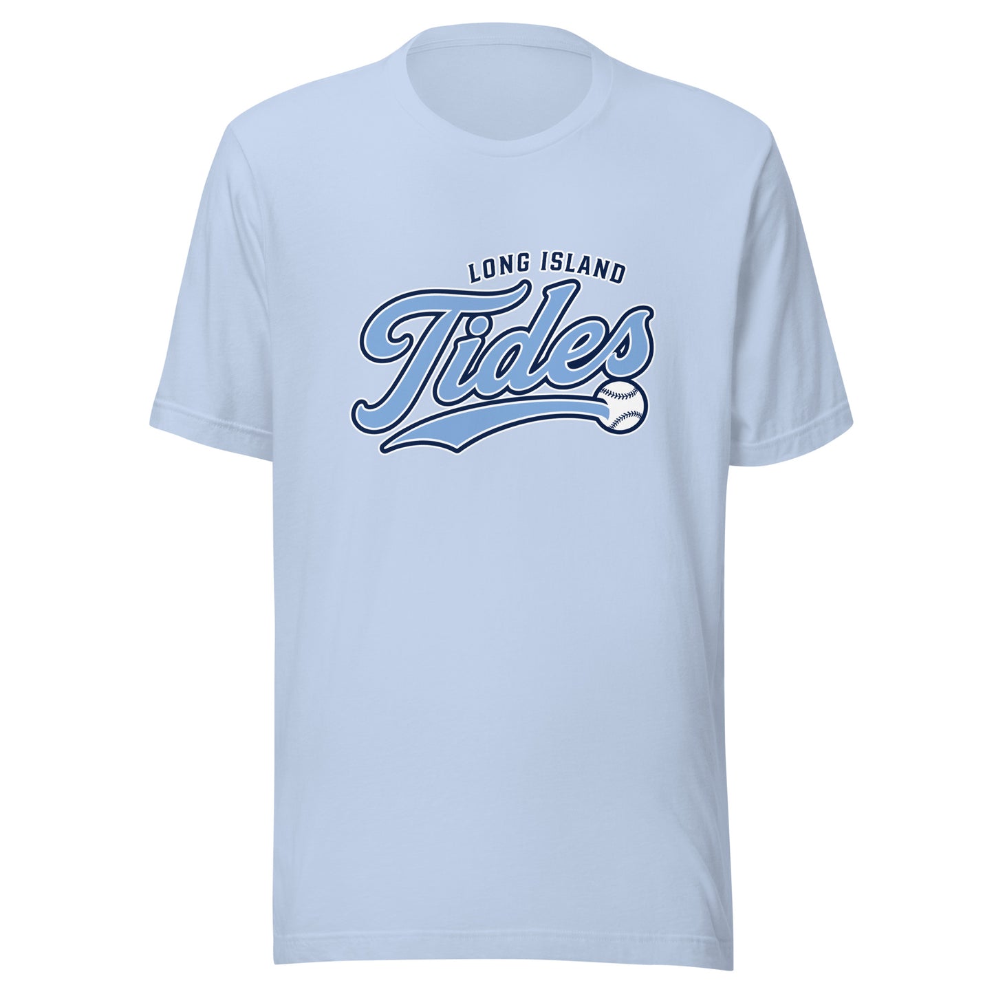 Performance | T-Shirt | Long Island Tides Baseball | Athletics Logo