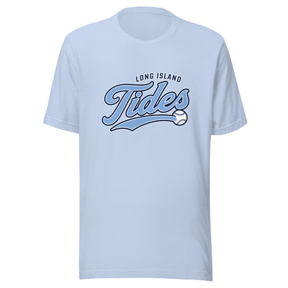 Performance | T-Shirt | Long Island Tides Baseball | Athletics Logo