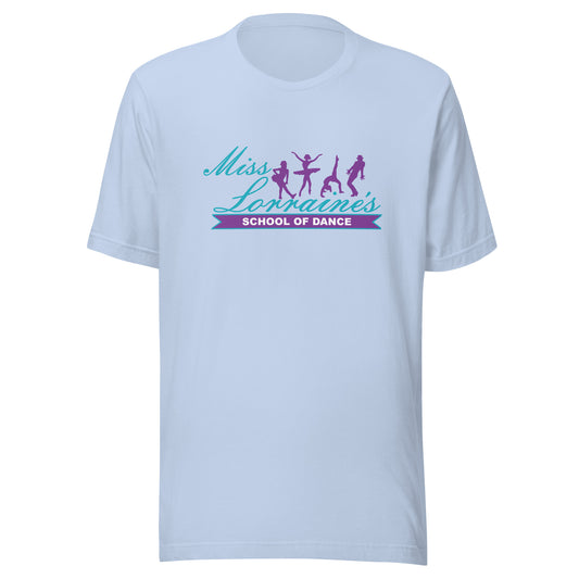Performance | T-Shirt | Miss Lorraine’s School of Dance | Crest Logo