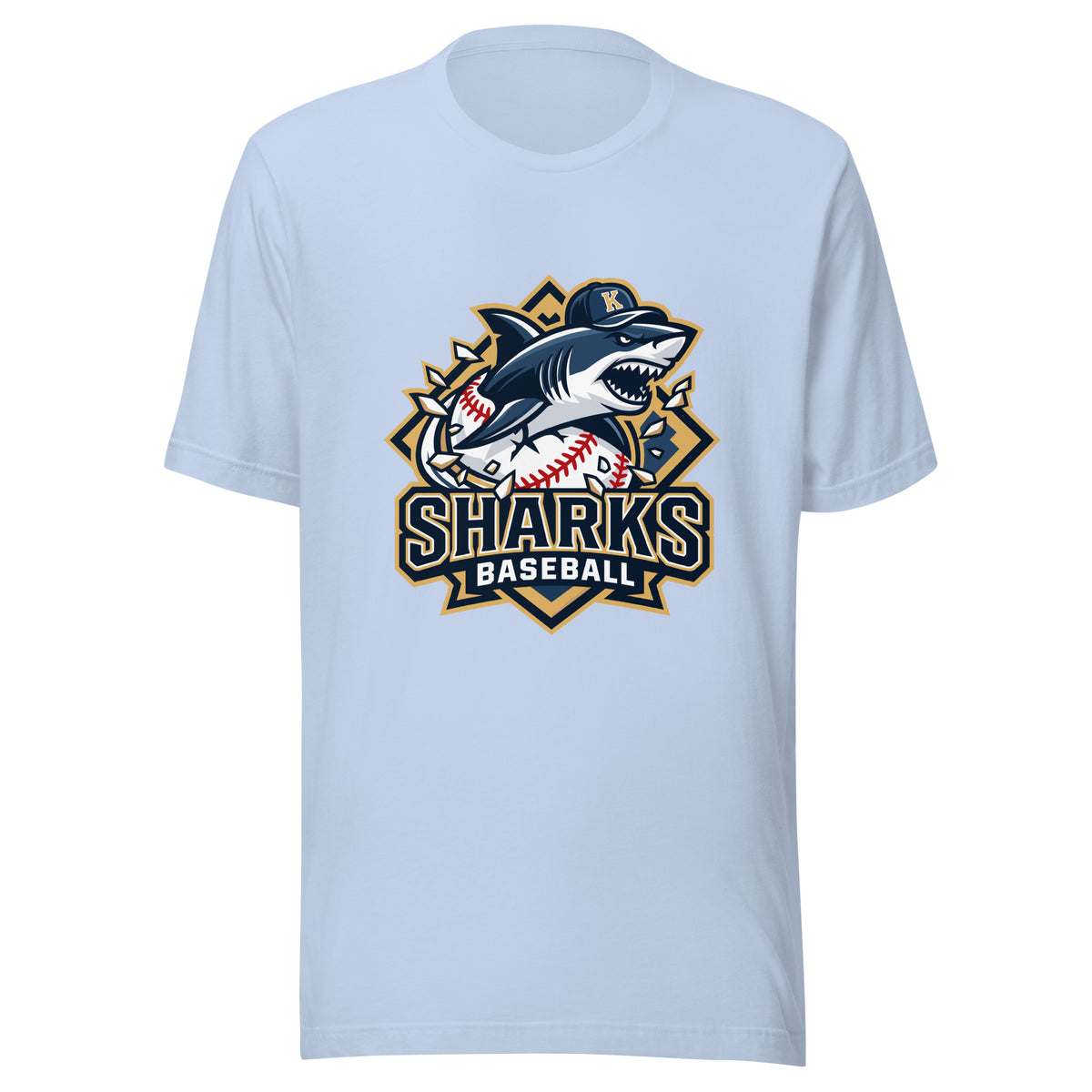 Performance | T-Shirt | Sharks Diamond Sports | Valor Logo