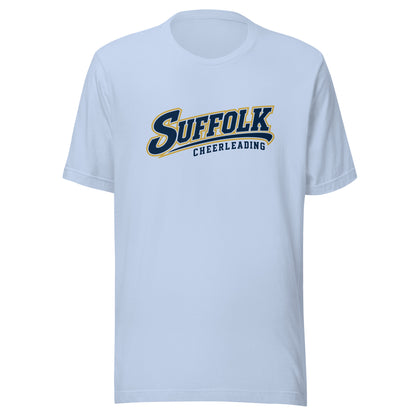 Performance | T-Shirt | Suffolk University Cheerleading | Athletics Logo