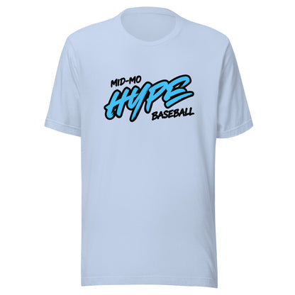 Performance | T-Shirt | Hype Baseball Club | Modern Script Logo