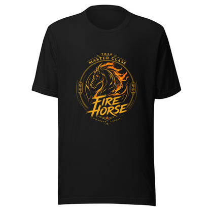 Performance | T-Shirt | Fire Horse Masters | Crest Logo