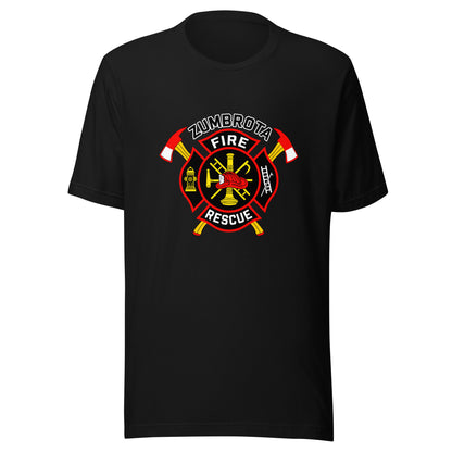 Performance | T-Shirt | Zumbrota Fire Department | Vanguard Logo