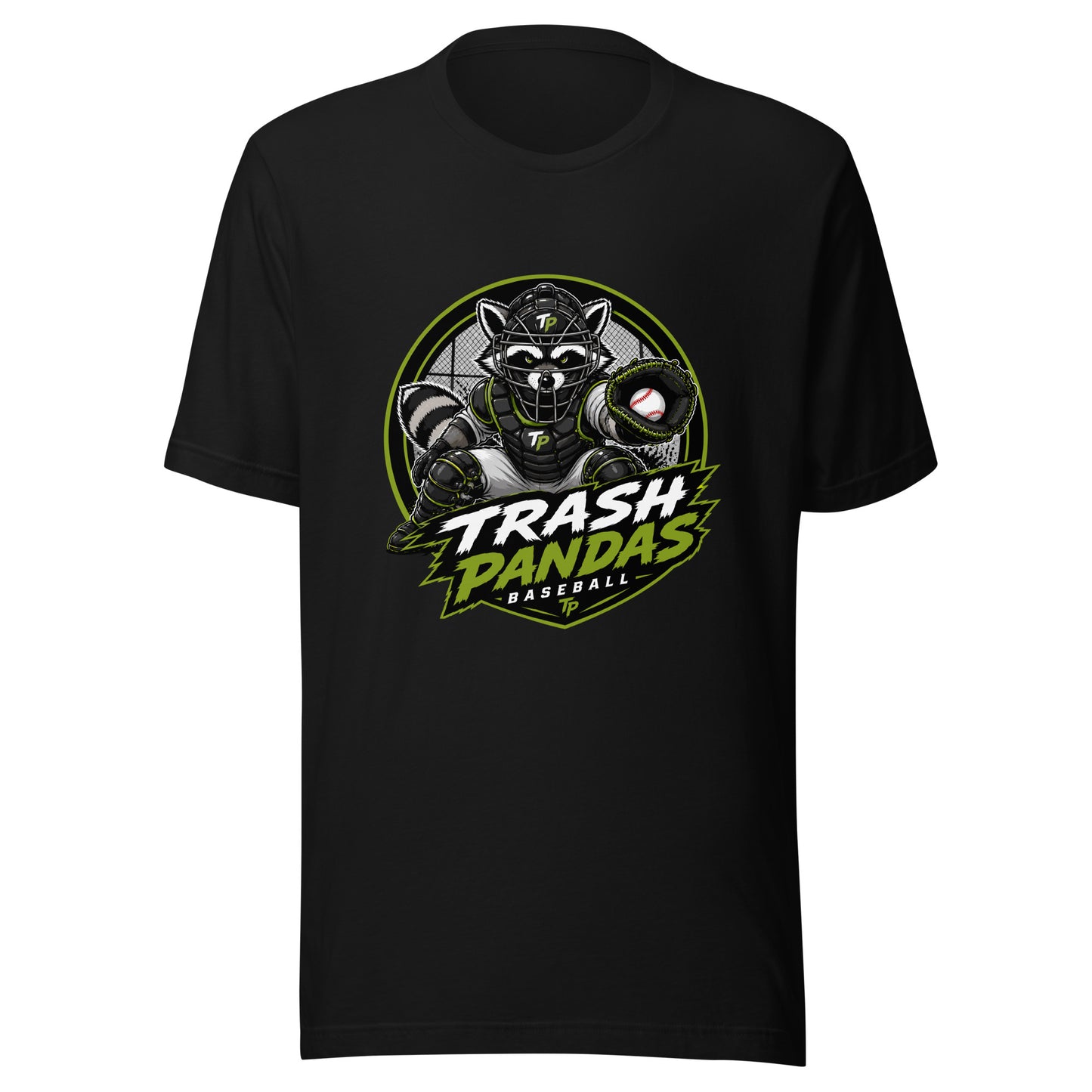 Performance | T-Shirt | Trash Pandas Baseball Organization | Athletics Logo
