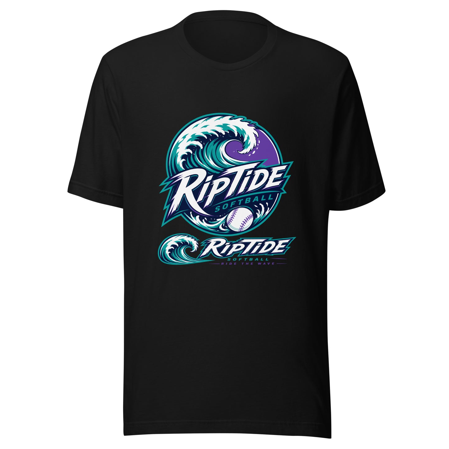 Performance | T-Shirt | RipTide Softball | Crest Logo