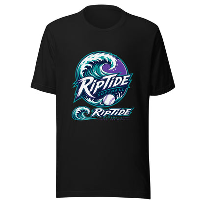 Performance | T-Shirt | RipTide Softball | Crest Logo