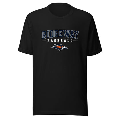 Performance | T-Shirt | Ridgeway High School Baseball | Modern Script Logo