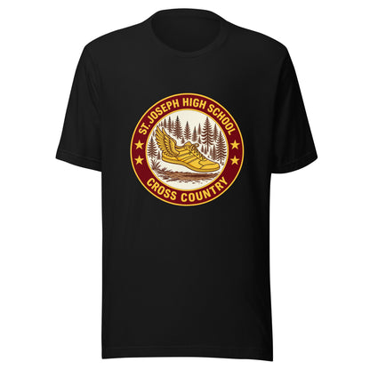 Performance | T-Shirt | St. Joseph High School - Cross Country | Badge Logo