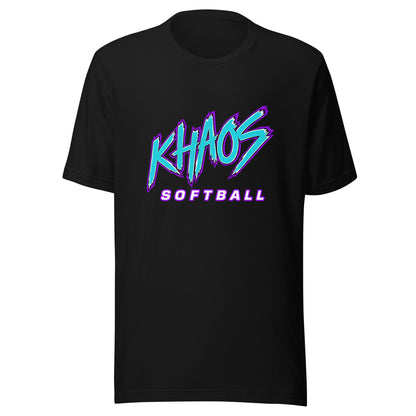 Performance | T-Shirt | Khaos Softball | Atlhetics Logo