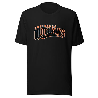 Performance | T-Shirt | Louisiana Outlaws | Vanguard Logo